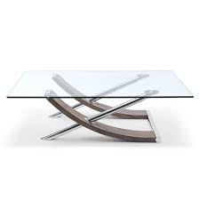 Ryan rove elm 38 inch oval modern two tier black glass coffee table. Whiteline Robin Glass Coffee Table Living Room Furniture Ultra Modern