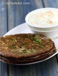 Stuffed Nachni Roti With Cauliflower Karela Methi Healthy Ragi Paratha Recipe Healthy Indian Recipes Indian Food Recipes Paratha