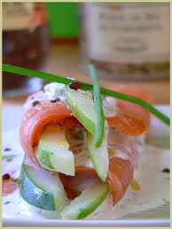 Cucumber And Smoked Salmon Wraps With Paradise Seeds Rouleaux De Saumon Fume Au Concombre Et Graines De Paradis La Ta Smoked Salmon Recipes Best Appetizers