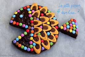 Gateau D Anniversaire Poisson Au Chocolat Amandine Cooking Birthdayrecipes Birthday Recipes Easy In 2020 Birthday Food Sugar Cookie Desserts
