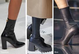 Fall Winter 2020 2021 Shoe Trends From The Runways Trending Shoes Winter Shoe Trends Trending Boots