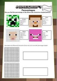 Minecraft Maths Booklet Decimals Percentages Volume Area And Perimeter Area And Perimeter Math Projects Math Classroom