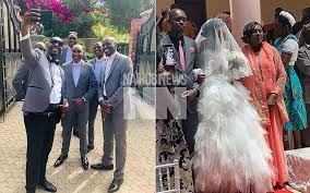 Ntv's front man larry madowo recently sent pulses racing when he pulled an epic move. Video Ntv Anchor Dennis Okari S Wedding Underway