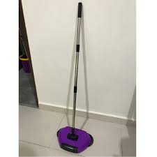 Homecare spin mop 3.0 & 3 tier trolley rack #cjwowshop #shopee #unboxing подробнее. Easy Sweeper Cj Wow Shop Clean Penyapu Kitchen Appliances On Carousell