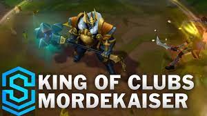 King of Clubs Mordekaiser 2019 Skin Spotlight - League of Legends - YouTube