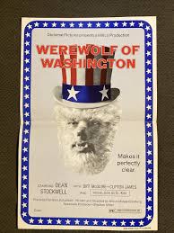Werewolf Of Washington - Original 1973 Movie Pressbook - Dean Stockwell