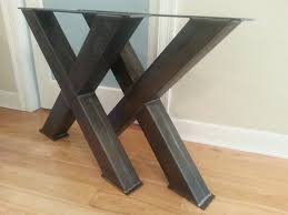 Patas 4 Patas Acero Tamano X Mesa Metal Por Dirtfrogfurniture Steel Table Legs Metal Table Legs Metal Table