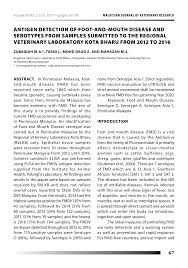 Notifiable diseases must be reported to government by law. Http Www Dvs Gov My Dvs Resources User 15 Mjvr 20volume 208 20no 1 202017 Mjvr8n2 Mjvr V8n2 P67 70 Pdf