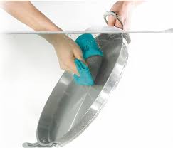 Maybe you would like to learn more about one of these? Amazon Com Mukitchen Microfiber Dishcloth With Built In Scrubber 12 By 12 Inches Blueberry Home Kitchen