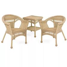 Easy Care Resin Outdoor Wicker Chairs Set Of 2 Plow Hearth In 2020 Outdoor Wicker Chairs Resin Wicker Furniture Wicker Furniture
