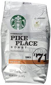 4.5 out of 5 stars with 2031 reviews. Amazon Com Starbucks Pike Place Roast Ground Coffee Medium Roast 32 Oz Bag Grocery Gourmet Food