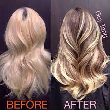 Some children start life as platinum blonds — often called towheads — but experience a darkening of hair color before they reach puberty. Look How Much Better Low Lights Toning Make This Blonde Hair Styles Hair Great Hair
