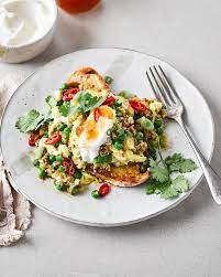 Curried Eggs On Toast Recipe Delicious Magazine Recipe Vegetarian Brunch Recipes Recipes Brunch Recipes