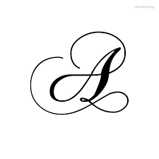 Elegant cursive letters in stencil styles. Script Stencil Font Stencil Font Org