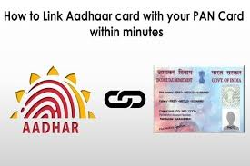How To Link Aadhaar Number With Pan Bank Account Aadhar Card One Time Password