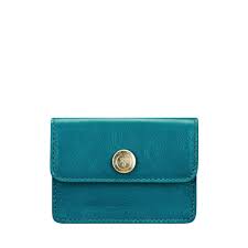 How many cards do your business card cases hold? Maxwell Scott Bags Womens Business Card Holder In Blue Modesens