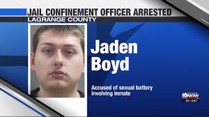 LaGrange County Jail confinement officer accused of sexual battery  involving inmate
