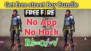 Garena free fire, a survival shooter game on mobile, breaking all the rules of a survival game. How To Get Free Street Boy Bundle In Free Fire 2020 Free Fire Street Boy Bundle Free Tech Door Youtube