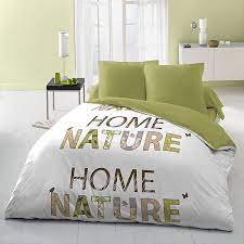 Un choix unique de housse de couette 220 x 240 disponible dans notre magasin. Parure De Lit Achat Housse De Couette 240x220 Home Nature Pas Cher