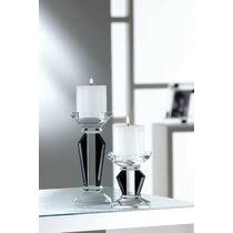 This large lotus flower candle holder from jm by julien macdonald features a faceted crystal design with three layers of petal accents, and has been created to hold a small candle. Crystal Candle Holders You Ll Love Wayfair Co Uk