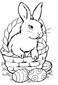 Easter bunny drawing a decorated easter egg. Free Easter Bunny Coloring Pages And Sheets Bunny Coloring Pages Free Easter Coloring Pages Easter Drawings