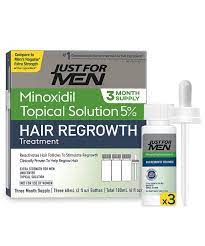 Regenepure minoxidil 5% is an effective fine mist sprayer that directly targets the thinning or balding areas of your scalp to stimulate hair regrowth—all without the mess of a dropper or waste of a foam. Buy 5 Minoxidil Extra Strength Hair Regrowth Treatment By Just For Men Topical Solution For Hair Loss Thinning Balding Unscented Includes Dropper 3 Month Supply Online In Uae B082251t3n