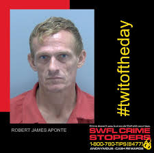 UPDATE: Robert Aponte has been arrested. Our #Twitoftheday is Robert Aponte,  wanted in Lee County for failure to appear possession of paraphernalia &  2CTS possession of controlled substance. If you know where