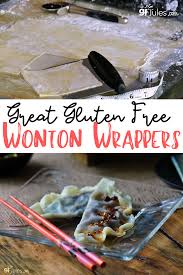 These crispy spinach artichoke wontons are made with homemade wonton wrappers and filled with a well, i did it, and here is the recipe for you guys! Gluten Free Wonton Wrapper Your New Go To Recipe Gfjules