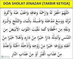 Tata Cara Sholat Jenazah Niat Bacaan Doa Dan Keutamaan