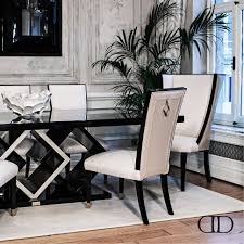 Dorya S Diamond Dining Table And Diamond Dining Chairs Dorya Doryainteriors Dor Dining Room Furniture Modern Dining Room Interiors Dinning Tables And Chairs