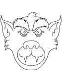 Today we colored a halloween werewolf coloring page just in time for halloween! Halloween Coloring Pages