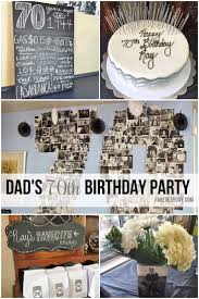 Other diy 70th birthday gifts for dad. Pin On Dad S Milestone 70th Birthday Party