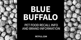 blue buffalo pet food recall history has blue buffalo been