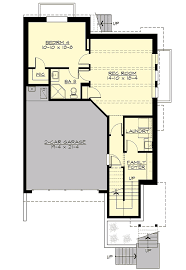 Narrow lot house plans pack a punch by offering plenty of living space in a small, slender property lot. Three Story Modern House Plan Designed For The Narrow Front Sloping Lot 23699jd Architectural Designs House Plans