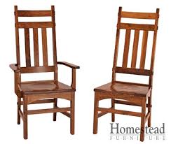 Grandville Shaker Dining Chairs Custom Hardwood Amish Furniture Dining Chairs Chair Amish Furniture