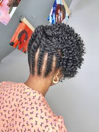We have handpicked 20 styling ideas for gorgeous women who like to style hair like the fashion queen. Chunky Twist Crochet Braid Updo Flattwistupdo Braided Hairstyles Updo African Braids Hairstyles Braided Hairstyles