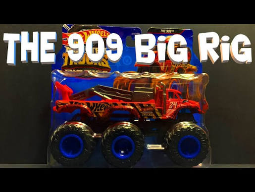 Hot Wheels Monster Trucks 909 Big Rig - YouTube