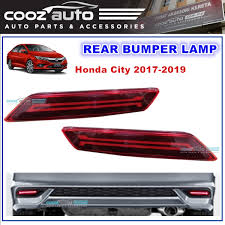 Maybe you would like to learn more about one of these? Honda City 2017 2019 Led Rear Bumper Reflector Brake Lamp Light Shopee Malaysia