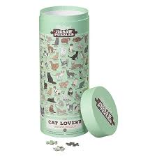 Dowdle jigsaw puzzles are a great gift for the puzzle fanatic and lover of folk art. Ridley S Cat Lover S 1000 Pieces Jigsaw Puzzle Temptation Gifts
