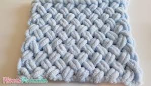 Alize Puffy Ile Kolay Bebek Battaniyesi Yapimi Hunerliparmaklar Tig Isleri Krose Bebek