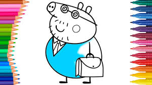 Peppa Wutz Und Die Tasche Ausmalbilder Farbung Kleine Hande Malbuch Youtube