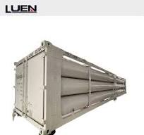 Large Tube Skid-Mounted Container Semi-Trailer 40FT CNG Semi Trailer