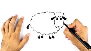 رسم خروف العيد بمناسبة عيد الاضحى بأسهل طريقة Youtube