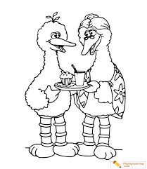 Big bird coloring pages to fancy print. Big Bird Coloring Page 13 Free Big Bird Coloring Page