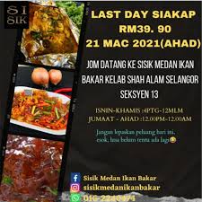 Darc merupakan sebuah kelab menunggang kuda yang mempunyai kemudahan yang lengkap untuk mereka yang ingin merasai pengalaman menunggang. Sisik Medan Ikan Bakar Fotos Shah Alam Speisekarte Preise Restaurant Bewertungen Facebook