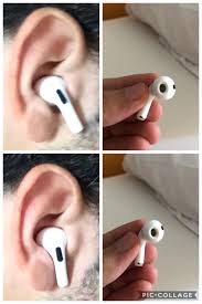 Above Is The Correct Position To Use The Airpod Pro Below Is The Far Less Ugly Way To Wear Use It The Problem With That Is The Fact That The Pro Don T Seal