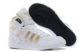 Adidas Black And Gold High Tops Adidas Original High Tops Womens Trainers White Gold M22886 Running Shoes Adidas Shoes Online Nike Gold Nike Shoes Women