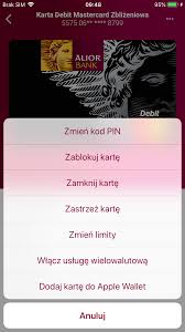 The bank services all of the market segments within two business sections: Jak Zastrzec Karte Alior Bank