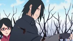 He is still traveling, and he is still spending long stints of time away from the village. Sasuke And Sarada Uchiha Boruto Naruto Next Generations