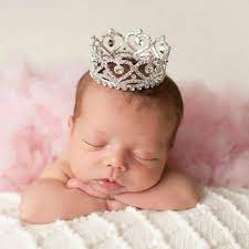 Accesorios De Fotografia Para Nina Recien Nacida Corona Plateada De Goldeen Sesion De Fotos De Bebe Accesorios Para Ninos Y Ninas Regalos Para Bebes